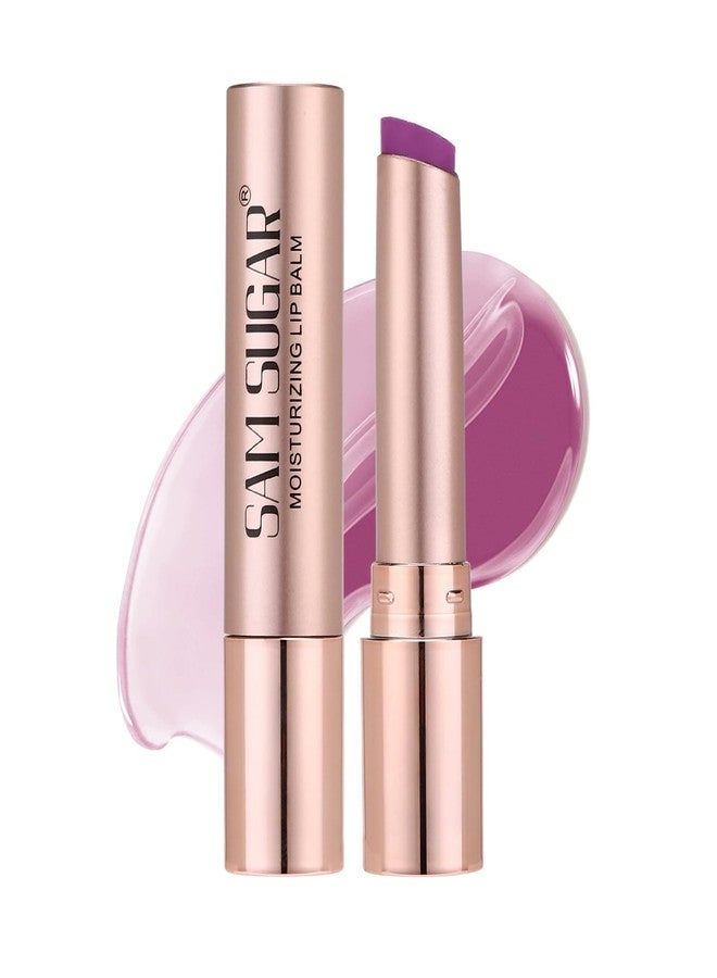 sam sugar Tinted Lip Balm Hydrating Lip Gloss Physical SPF 15 Long lasting Moisturizing Lip Balm Dewy Shine Finish Honey Melting Lip （03#） - Image 1