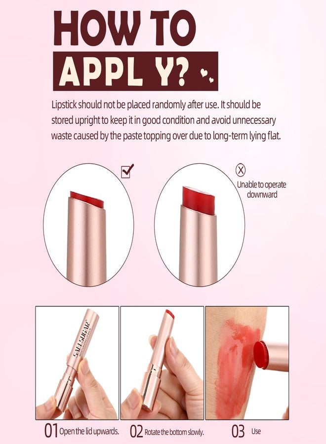 sam sugar Tinted Lip Balm Hydrating Lip Gloss Physical SPF 15 Long lasting Moisturizing Lip Balm Dewy Shine Finish Honey Melting Lip （03#） - Image 5
