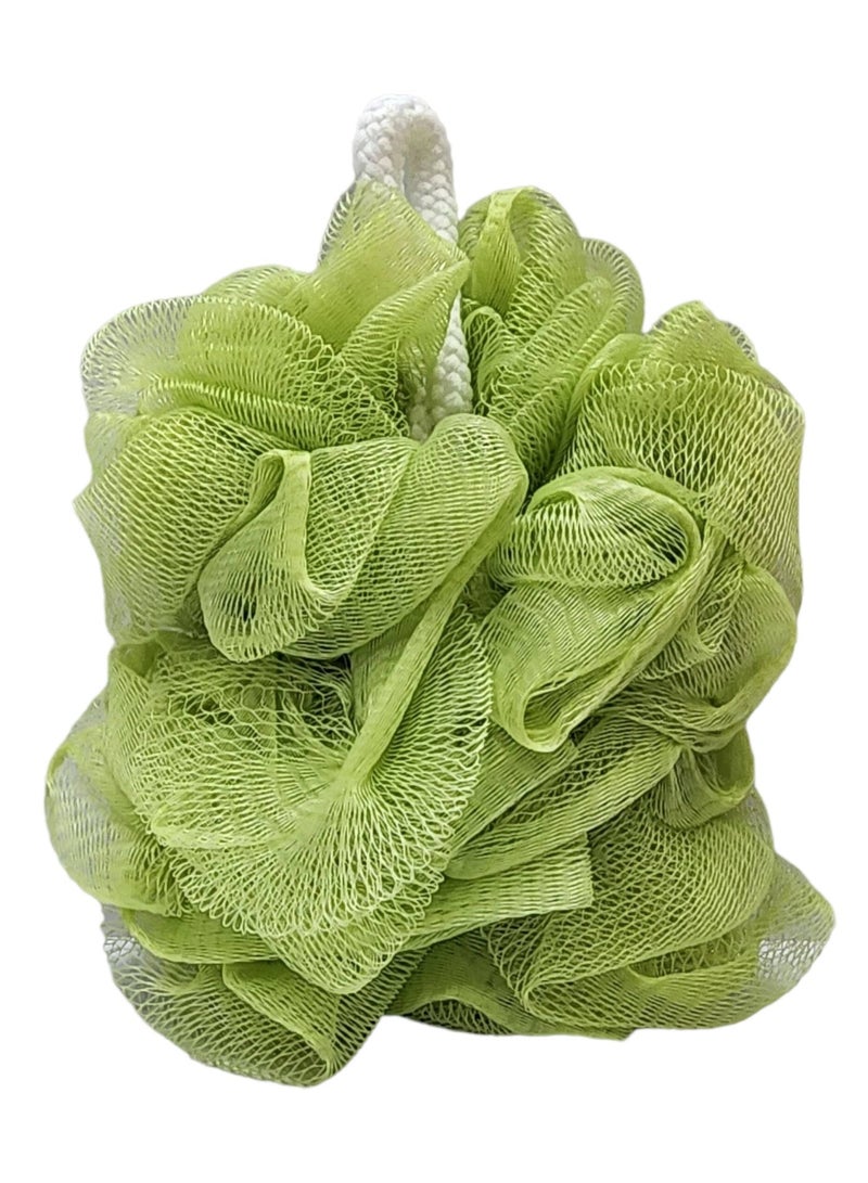 2-Piece Mesh Bath Towel Sponge Loofah Multicolor 13cm - Image 3