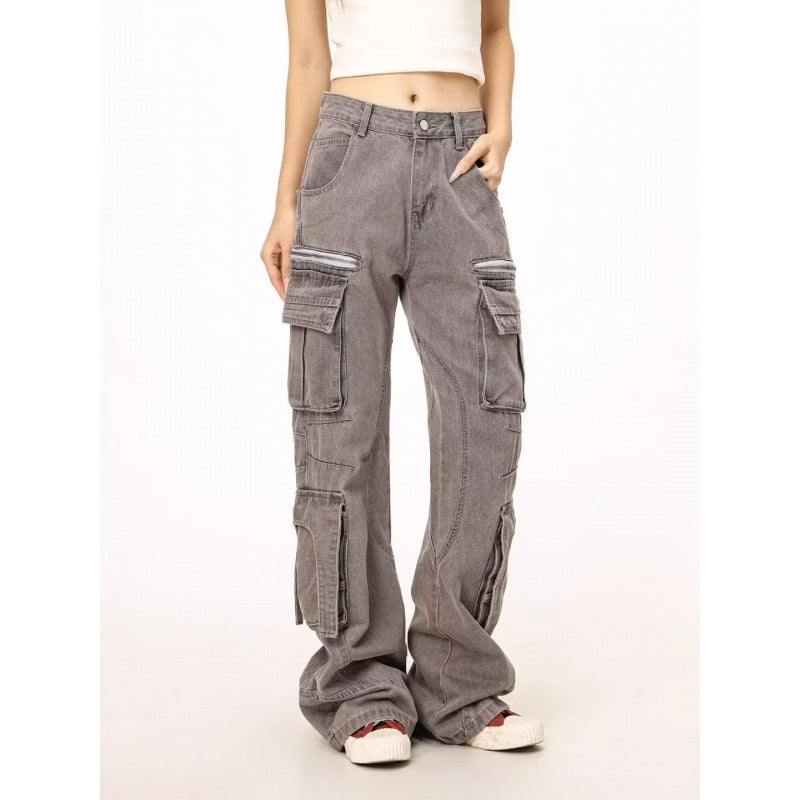 Unisex Casual Daily Denim Jeans - Image 3
