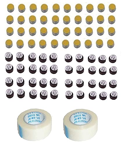 EKIN ACUPRESSURE New Sujok Therapy Kit (byol magnet 40pc + star magnet 40pc + paper tape 2pc) - Image 1