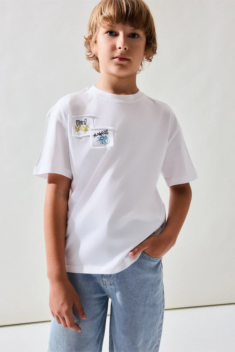 ديفاكتو Oversize Fit Short Sleeve T-Shirt