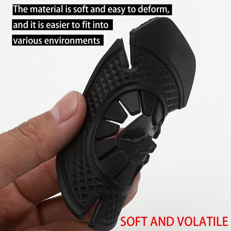 JNNJ وسادة واقية من السيليكون لفتحات ذراع مساحات الزجاج الأمامي للسيارات ( 2 x Car Wiper Arm Hole Silicone Protective Cushion)، غطاء لمنع تراكم الغبار في فتحات مساحات الزجاج الأمامي، مناسبة لأنواع مختلفة من مساحات الزجاج (اللون: أسود أو شفاف). - Image 4