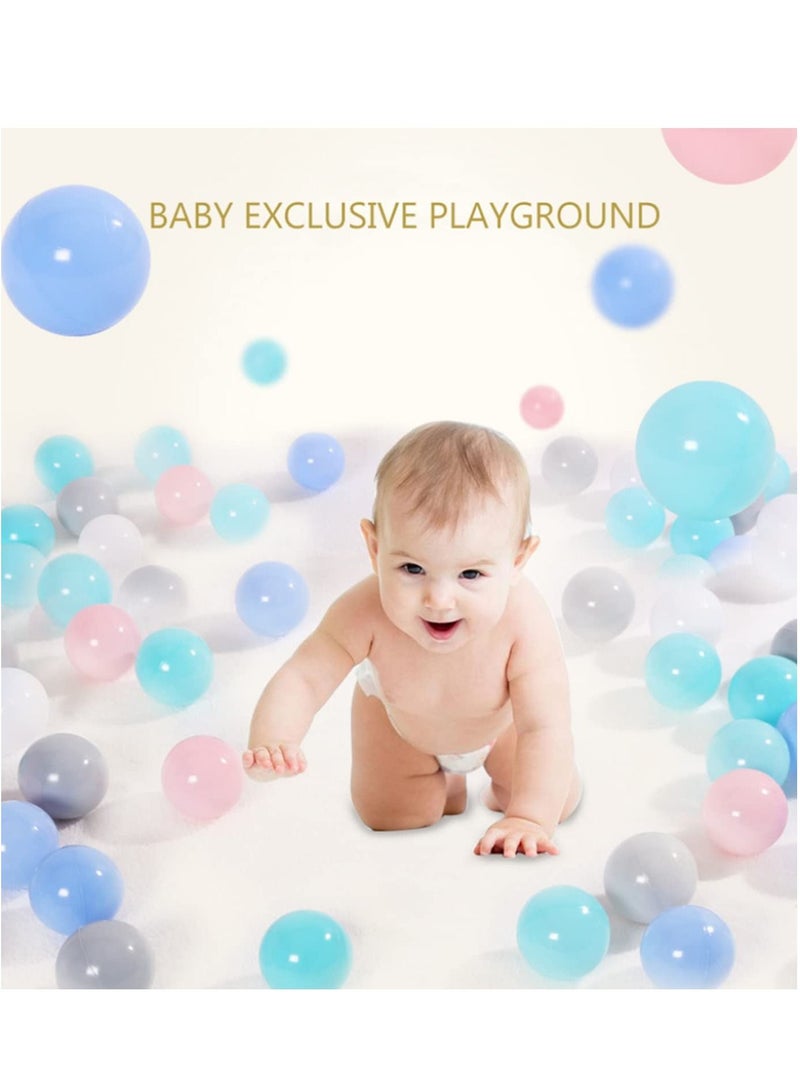 لطيف المحيط الكرة حماية البيئة لينة خيمة من البلاستيك بركة ماء أمواج البحر لعب اطفال 50 قطعة مجموعة الكرة الشاطئ - Image 2