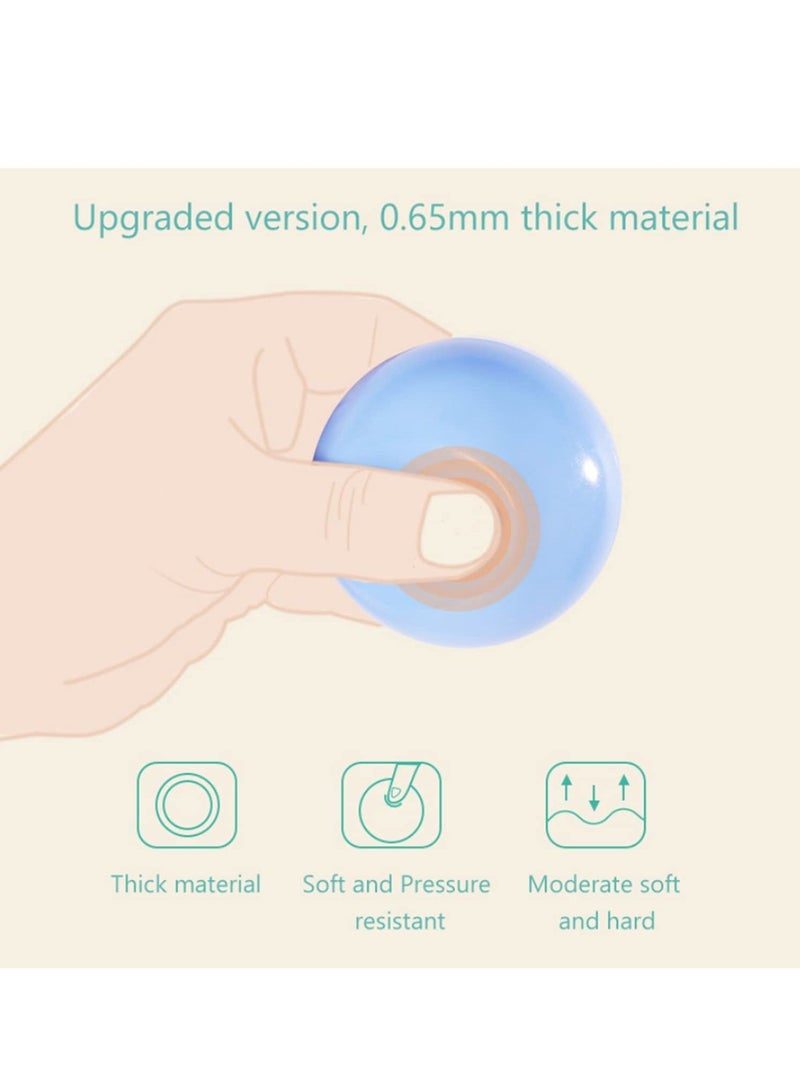 لطيف المحيط الكرة حماية البيئة لينة خيمة من البلاستيك بركة ماء أمواج البحر لعب اطفال 50 قطعة مجموعة الكرة الشاطئ - Image 4