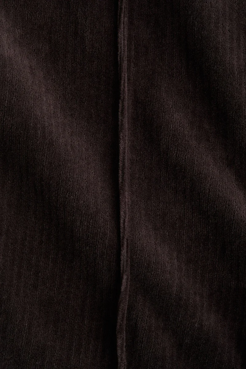 H&M MAMA Flared velour trousers