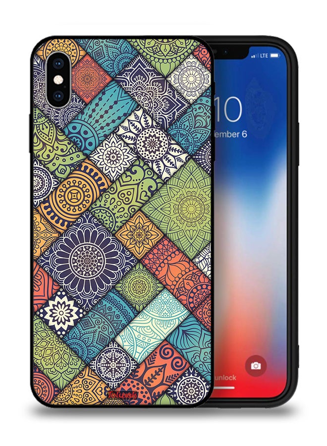 Tolwak Apple iPhone XS Max Protective Case Mandala Pattern - Image 1
