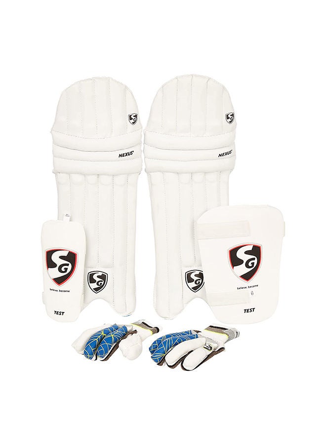 SG Summer Camp Kashmir Cricket Kit | For All Ages | Right Hand | Size 3 | Green-Black - Image 1