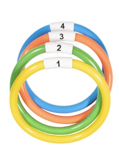 DAWSON SPORTS Sinker PVC Dive Rings (Set of 4)  - Image 1