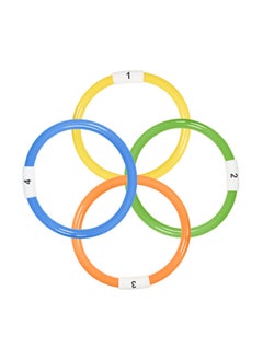 DAWSON SPORTS Sinker PVC Dive Rings (Set of 4)  - Image 3
