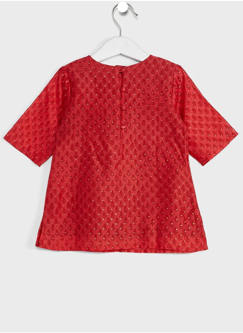 Fabindia Little Long Kurta Salwar