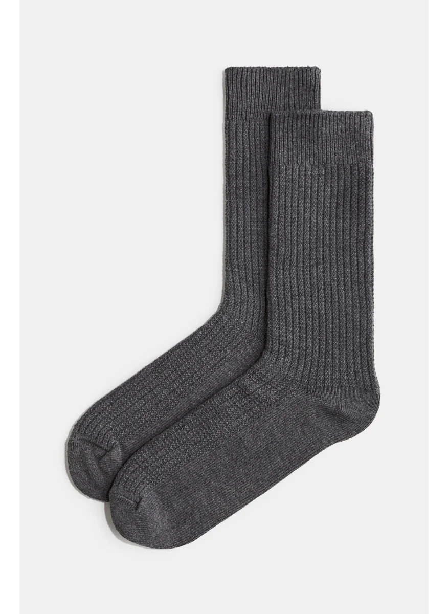 اتش اند ام Waffled Socks