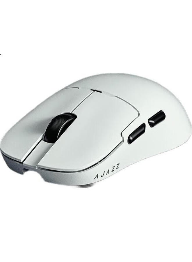 Ajazz Aj159Nl Star Flash Three-Mode Mouse 800Mah Long Battery Life One Billion Microswitches Original Paw3311 About 61G Lightweight Gaming Mouse White - Image 2