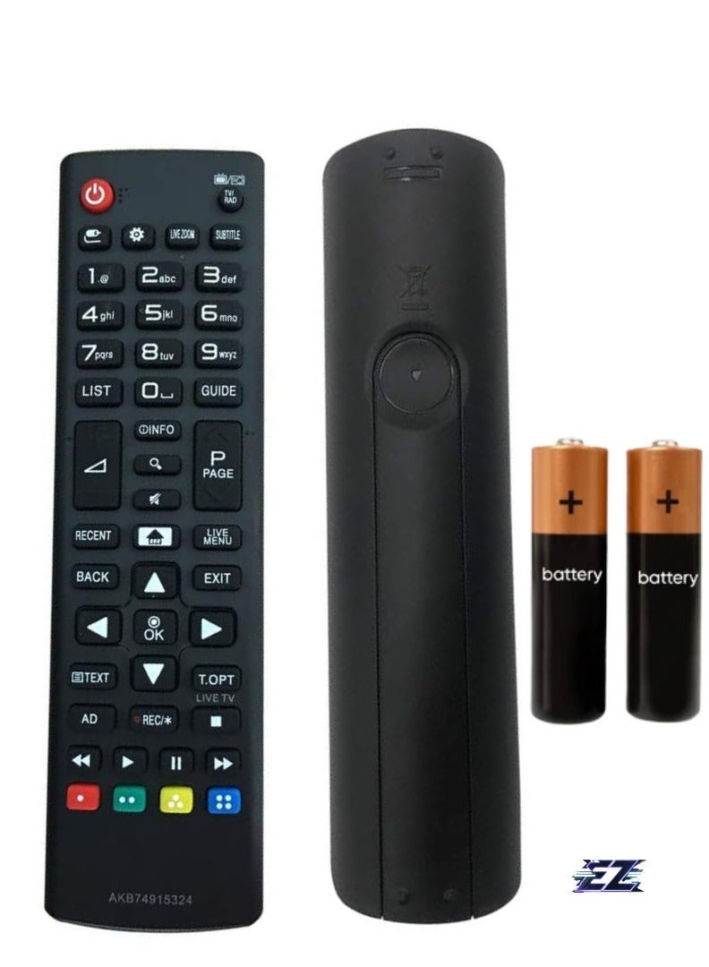PopZa Replacement LG Remote Control AKB74915324 for LG LCD, LED, OLED Smart TVs - Compatible with 43LH604, 43LH6047, 43LH604V, 43UH603, 43UH610, 49UH6107, 49UH6109 - With Battery - Image 2