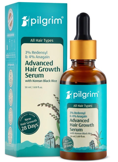 Redensyl 3% Anagain 4% Advanced Hair Growth Serum For Women And Men 50ml