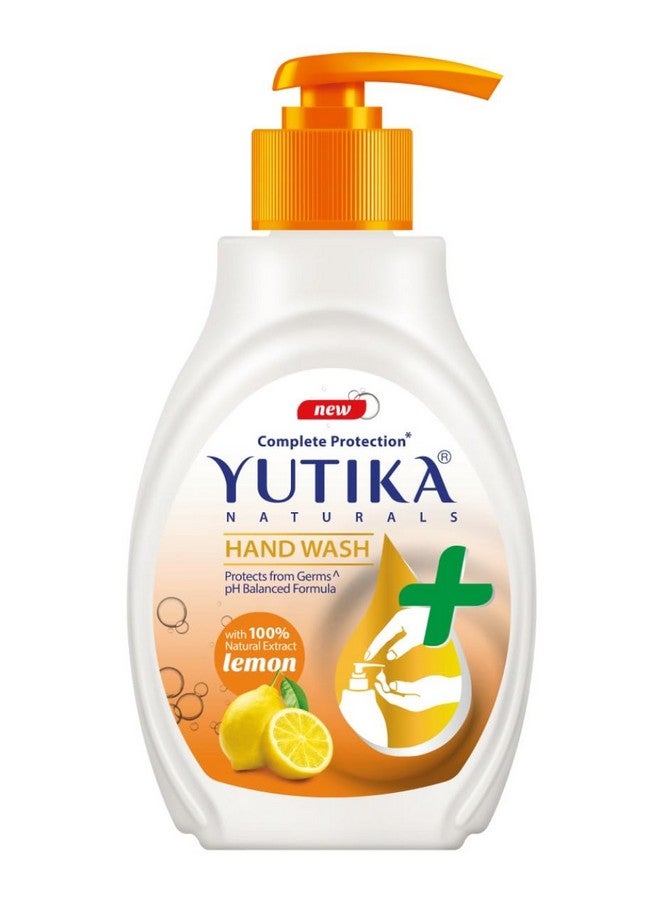 Yuthika Hand Wash | Liquid Hand Wash With 100% Natural Lemon Extract | Ph-Balanced Formula For Germ Protection | 500Ml (Pack Of 1) - Image 1