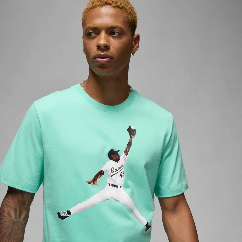 Jordan Green Men's Flight MVP T-Shirt for Men | Best Price UAE