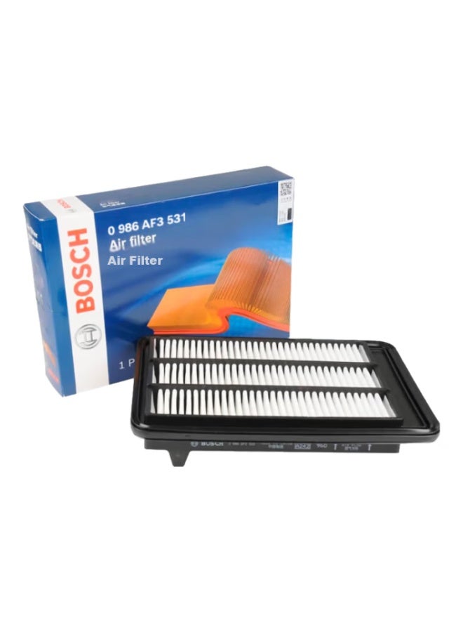 Bosch Oil-based Air Filter Element, Air Cleaner, Air Filter 3531, Compatible With Honda X-rv Binzhi/acura Cdx - Image 1