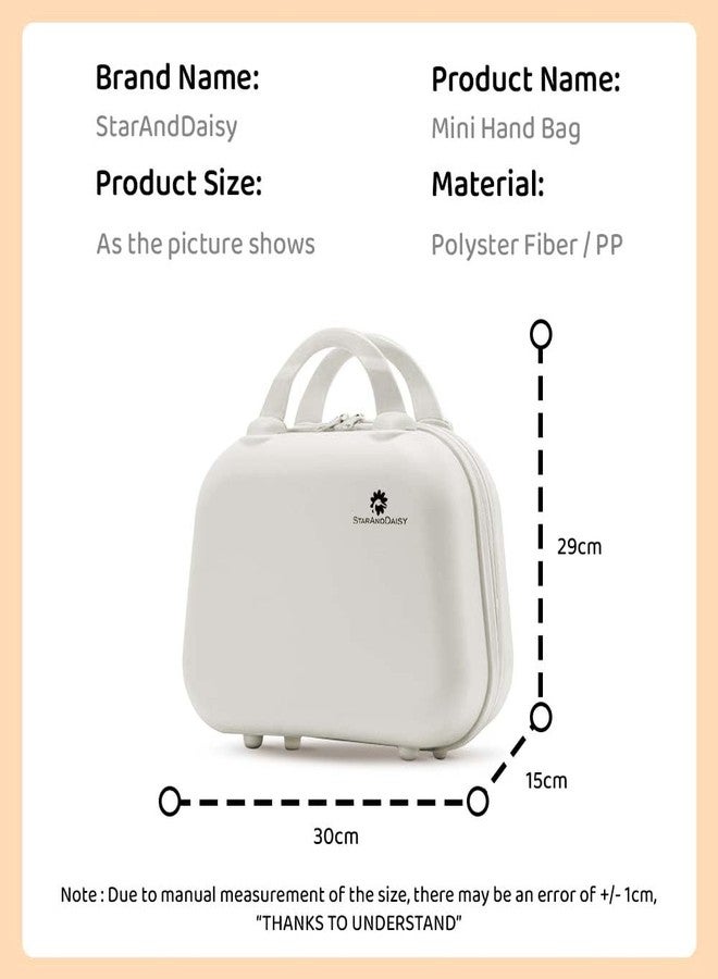 StarAndDaisy Kids Hand Suitcase/Travel Bag for Boys & Girls, Baby Waterproof Travel Bag, Light Weight (White) - Image 5