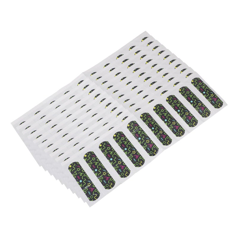 Glow In The Dark Adhesive Bandages 100pcs Cartoon Patterns Breathable Wound Patches - Image 2