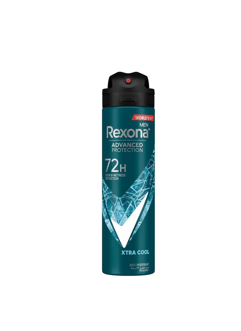Rexona - Men Antiperspirant Deodorant Extra Cool Spray 150 ML - Image 1