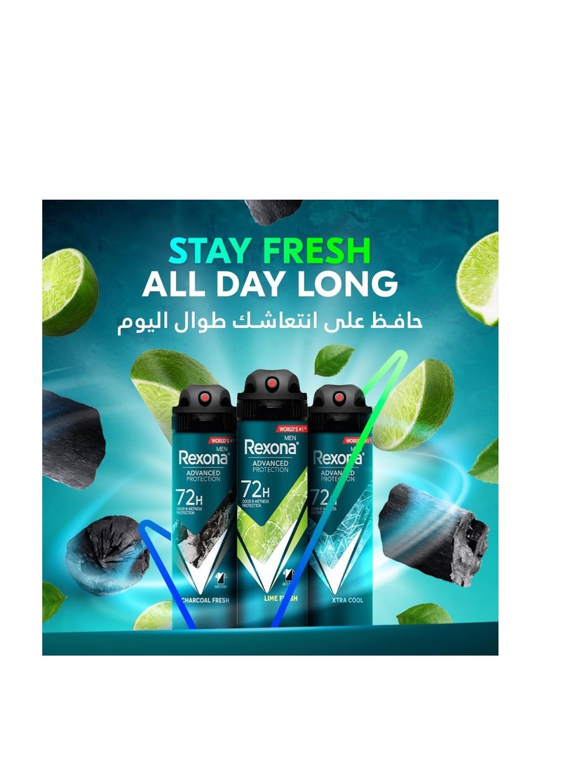 Rexona - Men Antiperspirant Deodorant Extra Cool Spray 150 ML - Image 1