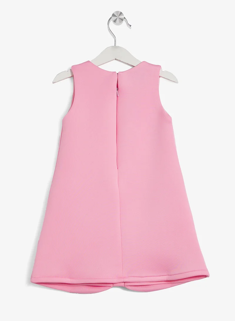 Little Golden Apple Little Cut Sleeves With Bow Design