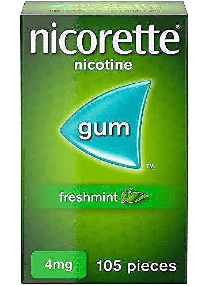 nicorette Freshmint 4Mg Gum 105Pcs  - Image 1