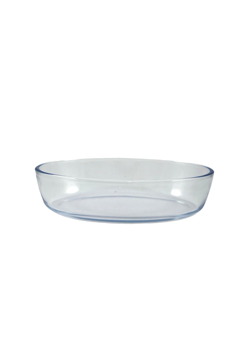 Homemaker Oval Glass Baking Dish, 0.7 Lt Capacity, 20.6X13.6 Cm Diameter, 4.8 Cm Height - Clear - Image 4