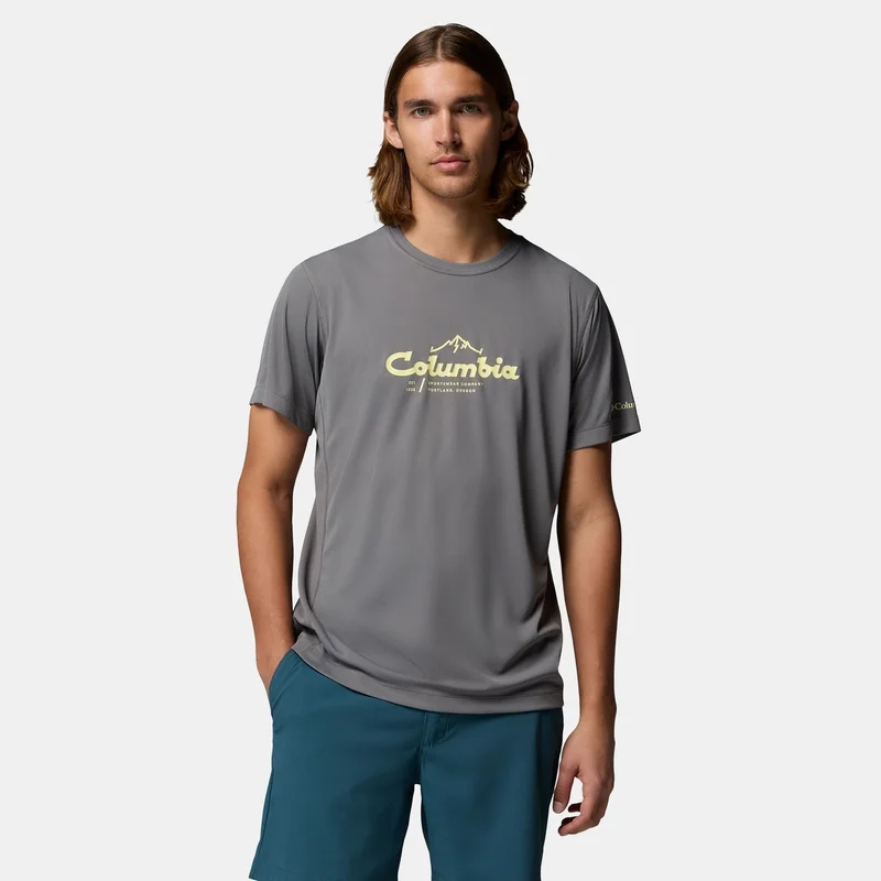 كولومبيا Men's Zero Rules Light Technical Hiking T-Shirt