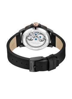 Kenneth Cole New York Kenneth Cole New York 44mm Automatic Men's Watch with Black Dial & Black Silicone Strap  - Image 3