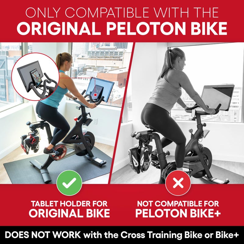 TrubliFit iPad Holder for Original Peloton Bike, Watch Netflix and More While You Ride, Tablet Mount for Peloton Bike, Accessories for Peloton (Does Not Fit Peloton Bike+) - Image 2