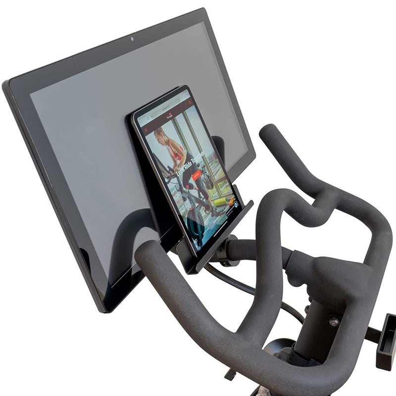 TrubliFit iPad Holder for Original Peloton Bike, Watch Netflix and More While You Ride, Tablet Mount for Peloton Bike, Accessories for Peloton (Does Not Fit Peloton Bike+) - Image 1
