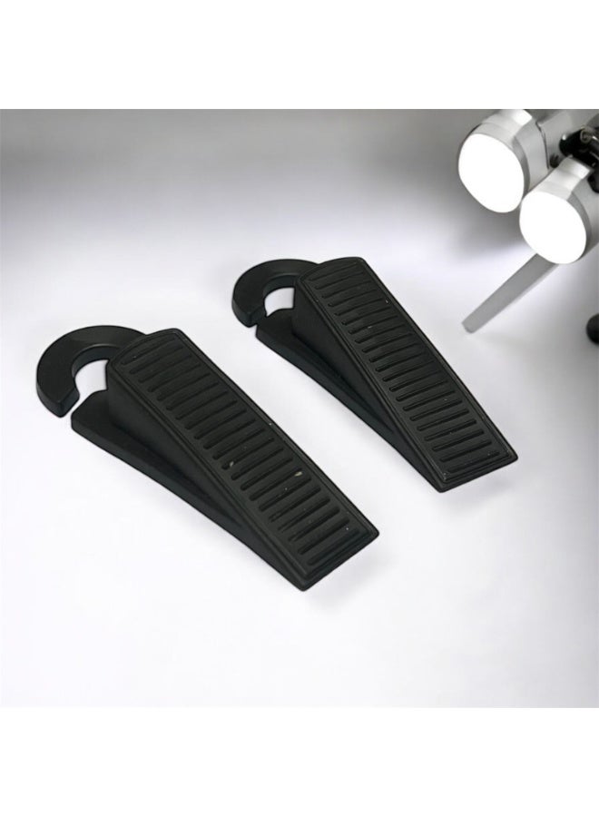 Under-door floor stopper, ideal for homes, offices and workshops, 2 pieces - Image 1