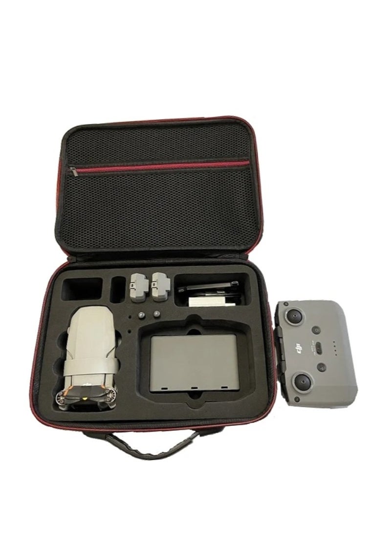 AROAQ Suitable for DJI Mavic mini 2 drone shoulder bag suitcase storage box crossbody Case waterproof luggage accessories(PU) - Image 4