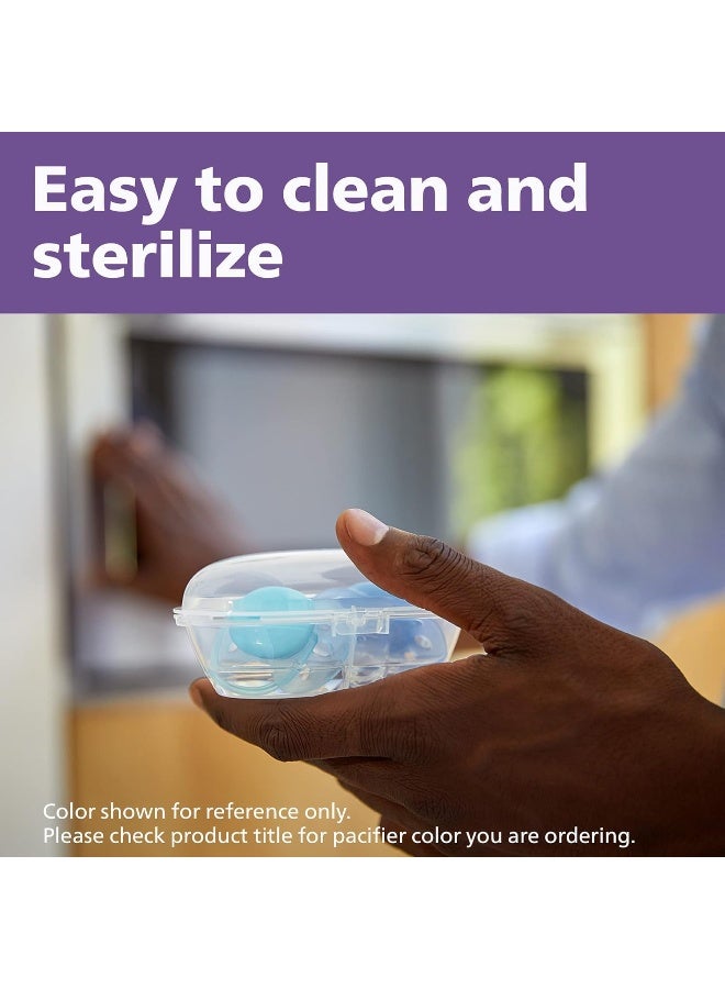 AVENT Philips Ultra Soft Pacifier, 0-6 Months, Dreams and Swan Designs, Pack of 4 - Image 5