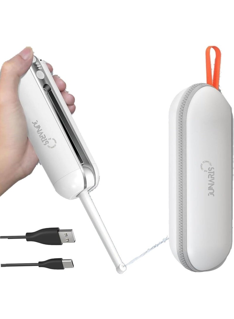 جوناريس بيديه محمول قابل لإعادة الشحن للنساء أثناء السفر، بيديه كهربائي شخصي محمول باليد للرجال، شطاف محمول، بيديه قابل لإعادة الشحن للسفر والتخييم، بخاخ دش، شطاف المسافر - Image 2