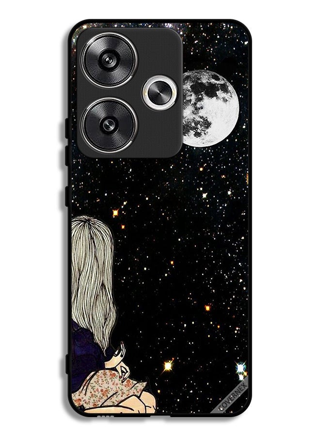 Covernex Xiaomi Poco F6 5G Protective Case Cover Looking To Moon - Image 1