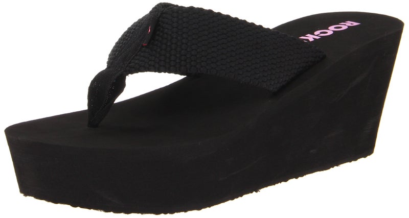 Rocket Dog Women's Diver Flip-Flop, Black, 11 M US - Image 3