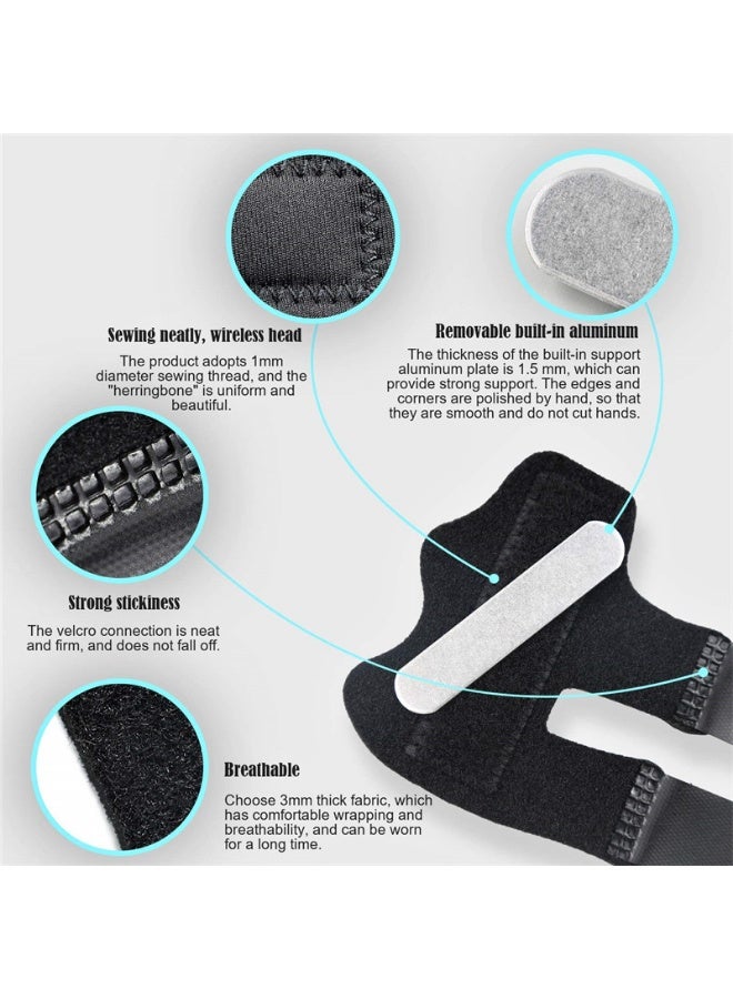 4 Pcs Trigger Finger Splints - Arthritis Relief, Finger Immobilization, Pain Relief for Adults - Suitable for Index, Middle, Ring Fingers - Image 4