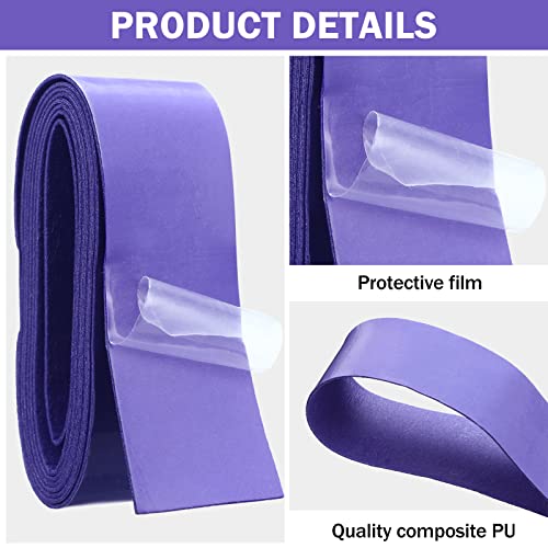 Jadive 100 Pcs Tennis Racket Grip Tape Anti Slip Tennis Overgrips PU Absorbent Badminton Grip Tape for Badminton Racquet Fishing Rods(Classic Colors) - Image 3