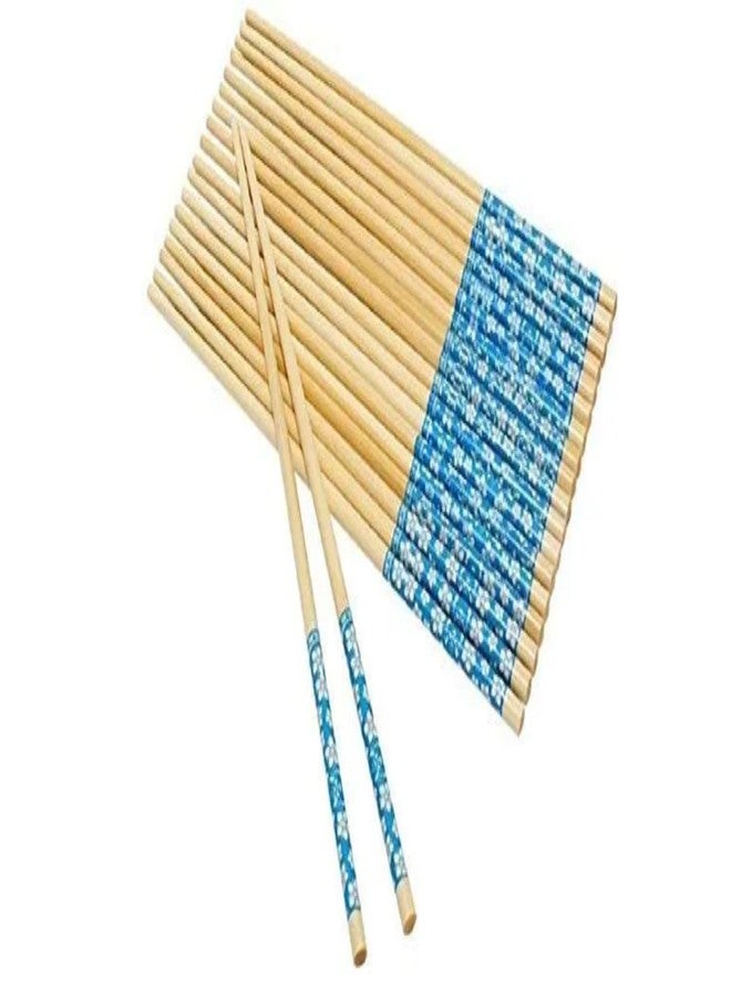 Zoov Wooden Chopsticks Lightweight Easy to Use Multicolor Design (5 Pair) - Image 2