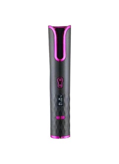 General Cordless Automatic Curling Iron - Portable Electric Curling Iron with LCD Display, Fast Heating Curling Iron Rechargeable Styling Tool  - Image 1
