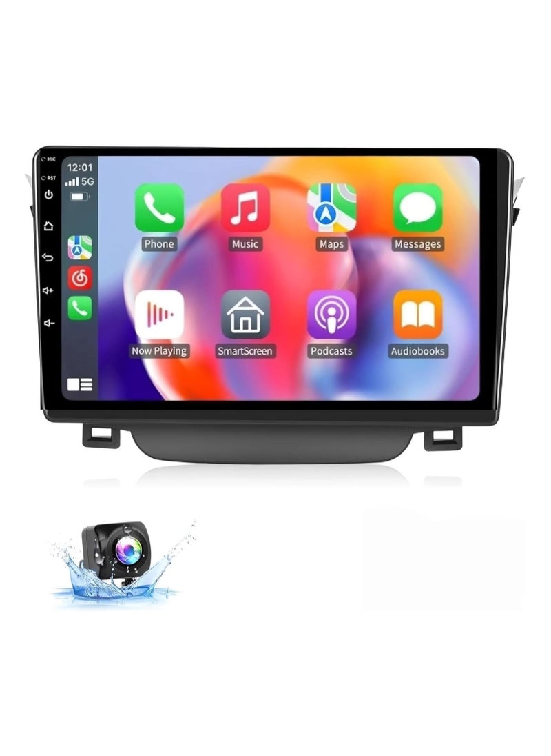 SHEZA STAR - Android Car Stereo for Hyundai i30 Elantra GT 2011-2017 2GB RAM 32GB ROM Support Carplay, Mirror Link Wi-Fi BT, Radio GPS Navigation, 9 Inch IPS Touch Screen with AHD Camera Included - Image 1