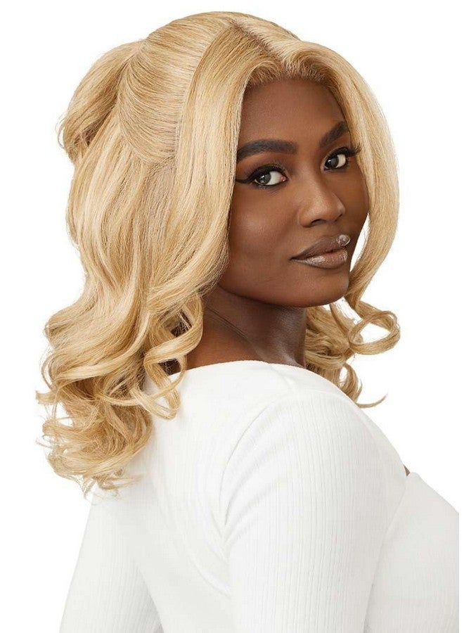 أوتر باروكة شعر أمامية من الدانتيل من Outre - خط شعر مثالي 13×6 - ReevaWig (أسود فاتح 1B) - Image 2