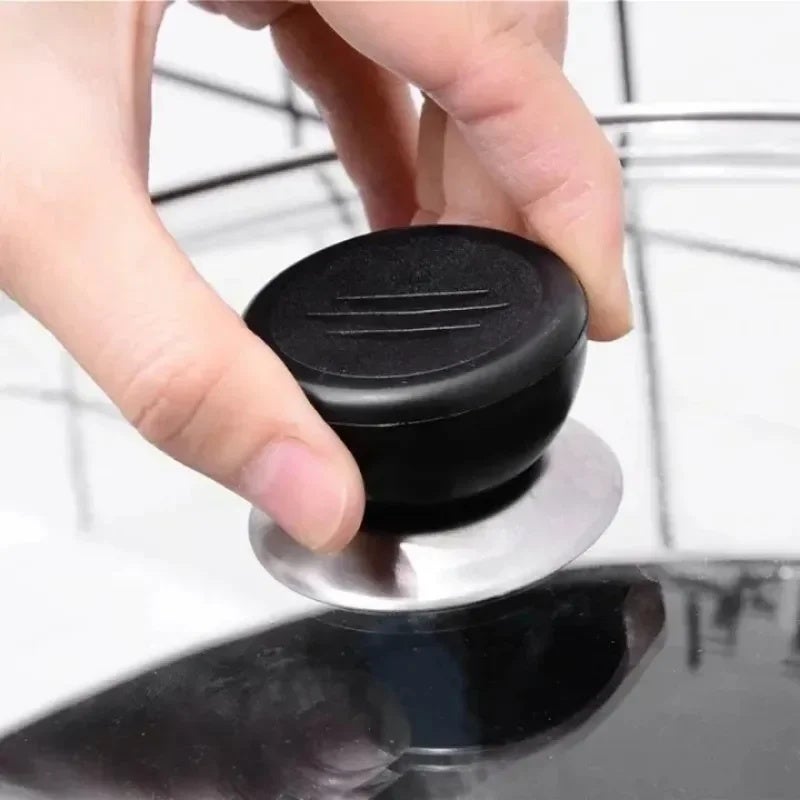 Kitchen Pot Lid Knobs Universal Pan Lid Holding Tops Replacement Lid Hand Grip Knob Handle Resistant Tool with Screwdriver gift - Image 3