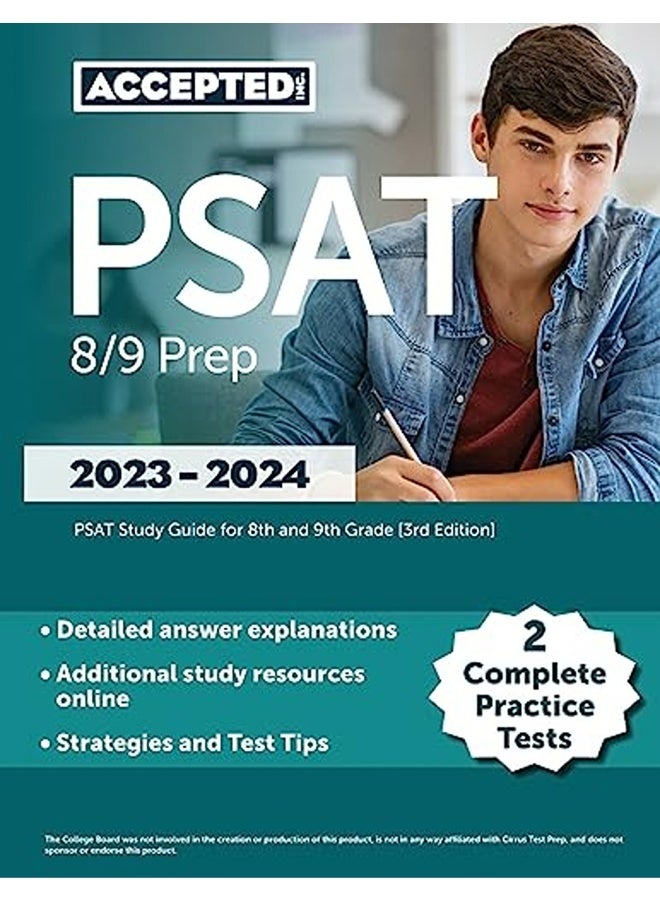 Psat 89 Prep 20232024 2 Complete Practice Tests Psat Study Guide For 8Th And 9Th Grade [3Rd Edit