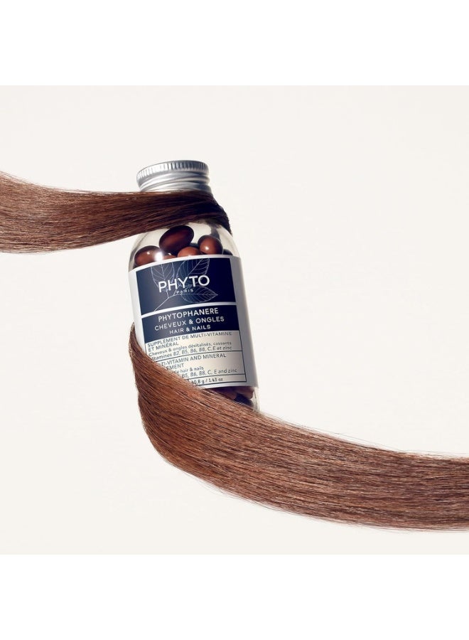 Phyto Hair Vitamins To Enhance Hair Shine and Strength - 120 Capsules Pack of 2 - Image 2