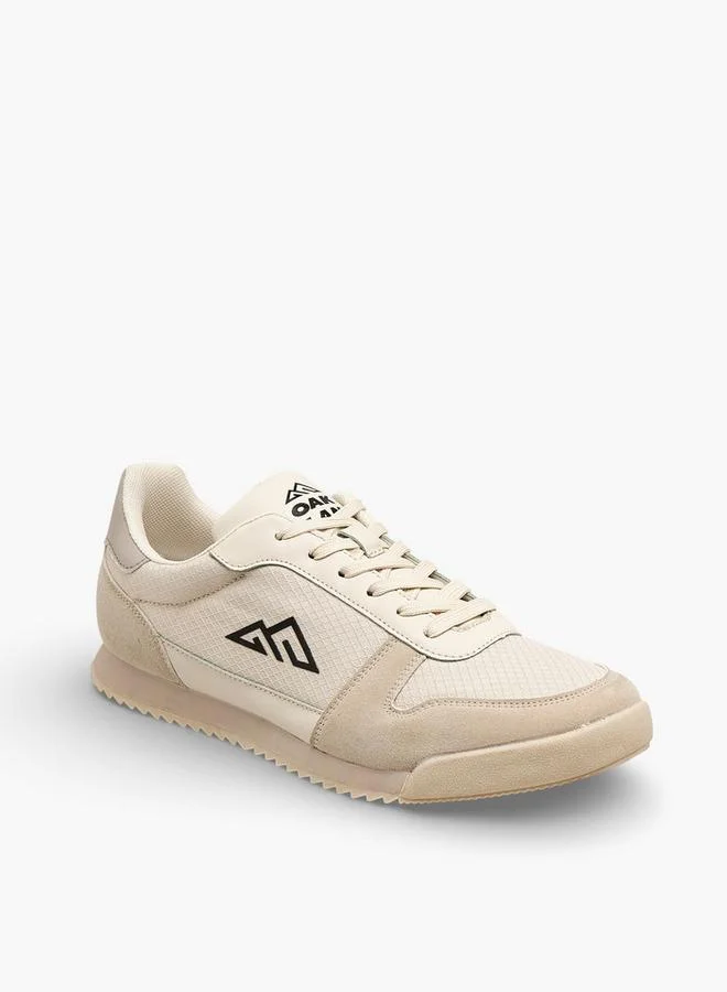 Oaklan by Shoexpress BEIGE Men Lace-Up Ankle Sneakers for Men | Best Price UAE