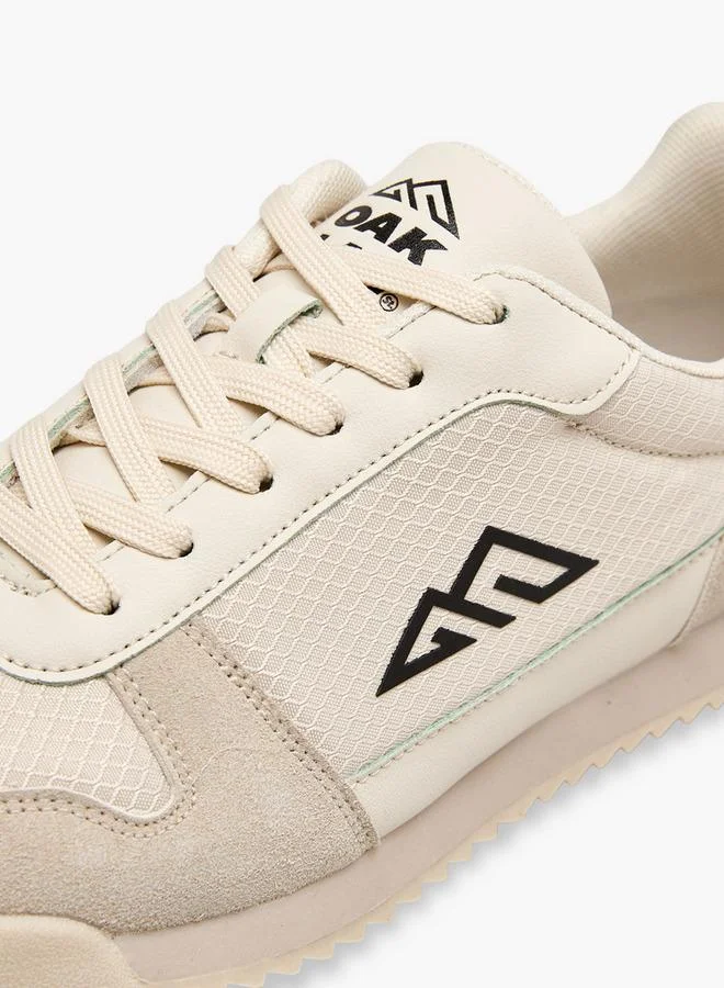 Oaklan by Shoexpress BEIGE Men Lace-Up Ankle Sneakers for Men | Best Price UAE